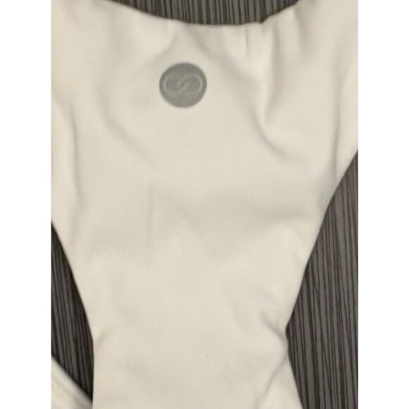 Calia Womens Energize Exercise Dress White Sleeveless Solid WAX15035 Medium - Picture 4 of 6